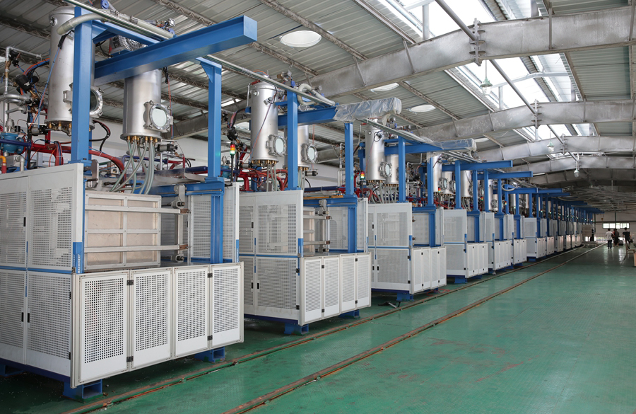 Expanded Polystyrene Shape Moulding Machine With Vacuum