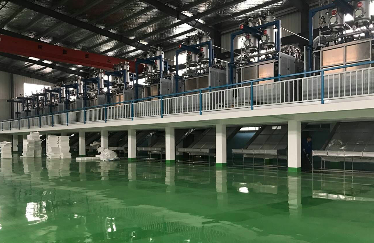 EPS moulding machine with quick die change for EPS packaging