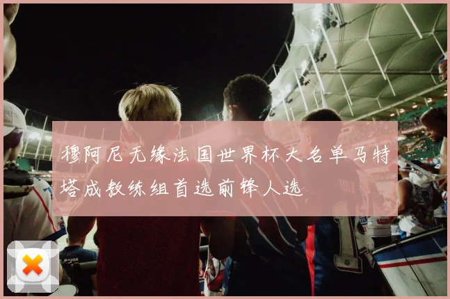 穆阿尼无缘法国世界杯大名单马特塔成教练组首选前锋人选